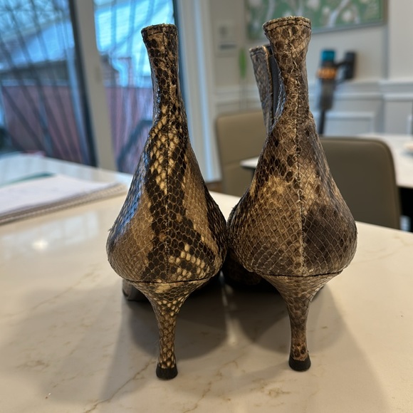 Snake Skin/PYTHON LKBennet London booties - Picture 3 of 4